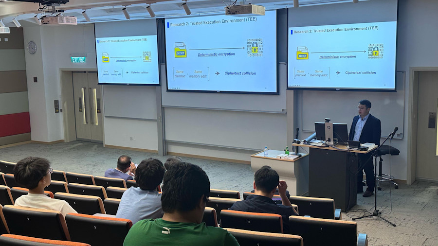 Seminar conducted by Dr. Yuanyuan Yuan