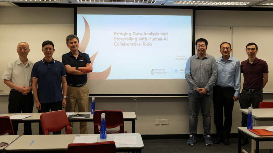 Dr. Haotian Li, third from the right