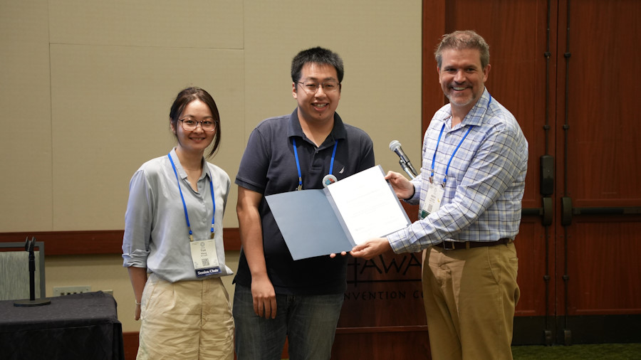 Dr. Haotian Li in the middle