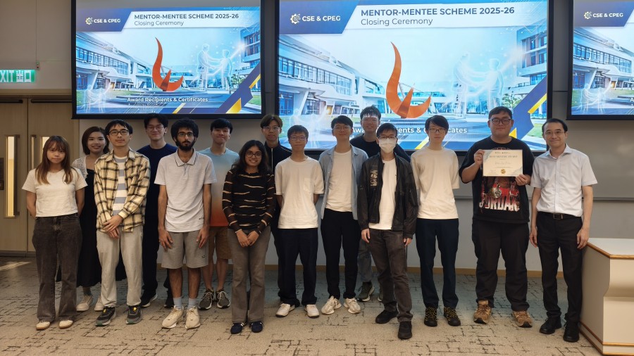 Group photo of the CSE mentors and mentees