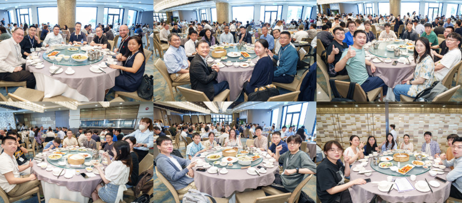 The participants enjoyed the lunch gathering held at China Garden, HKUST.