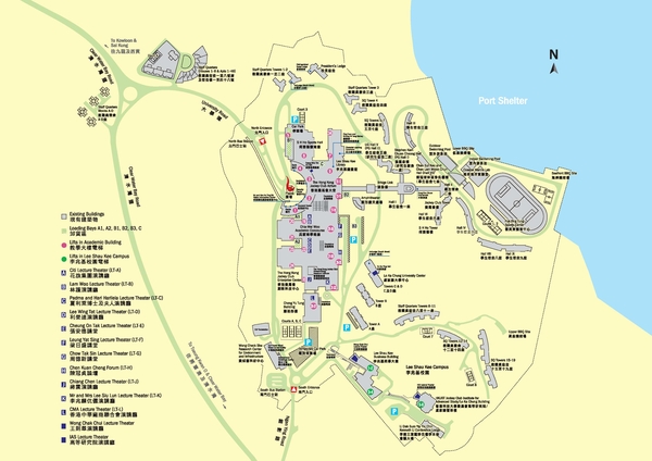 HKUST Campus Map