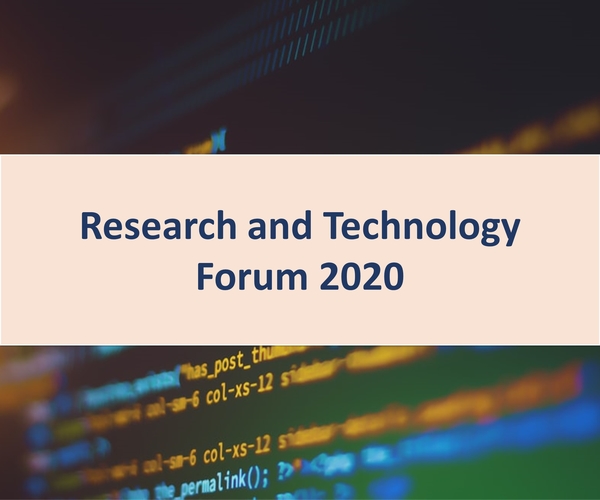 Research and Technology Forum 2020