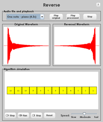 Reverse With Single Array Animation